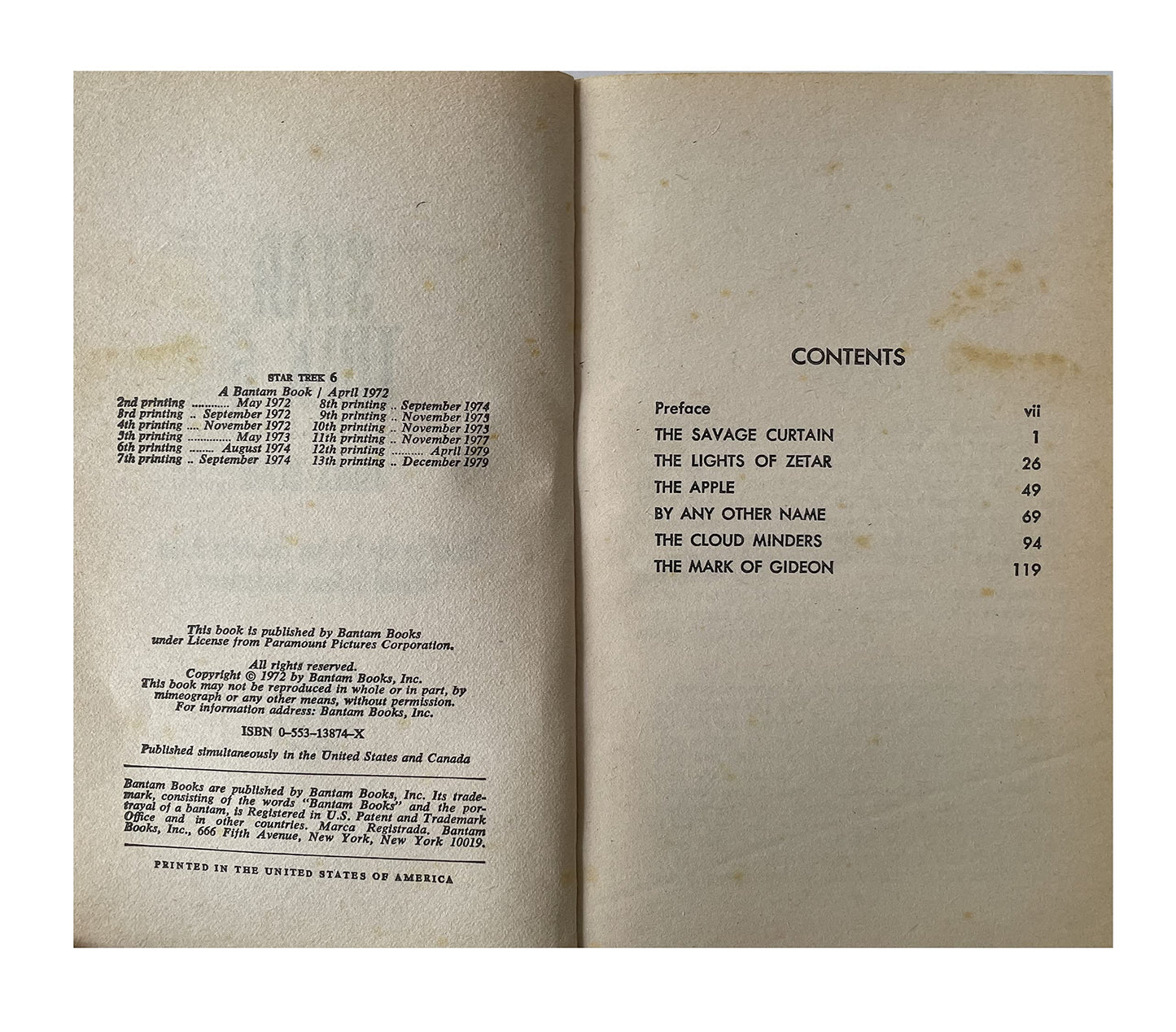 Vintage 1977 A New Star Trek Novel - The Price Of The Phoenix - Paperback Book - By Sandra Marshak And Myrna Culbreath