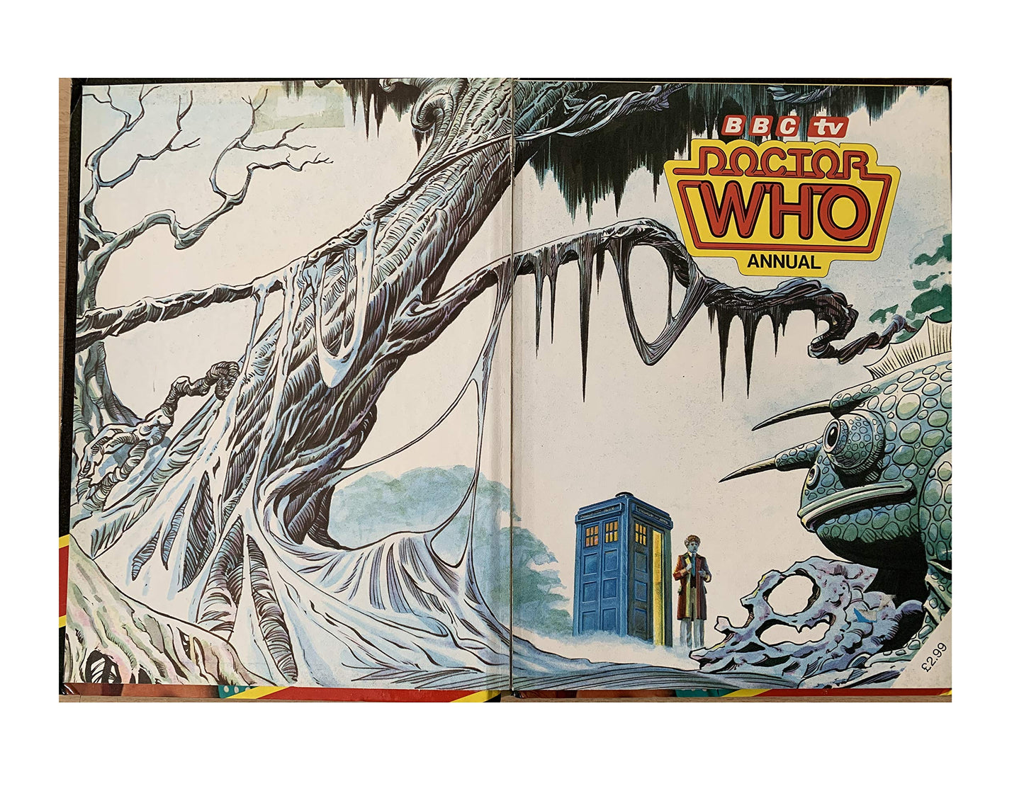 Vintage Doctor Who Annual 1985 21st Anniversary Issue Starring Colin Baker