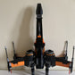 Vintage 2015 Star Wars The Force Awakens Building Blocks Poe Damerons Rebel X-Wing Black & Orange - Fully Built Former Display Model