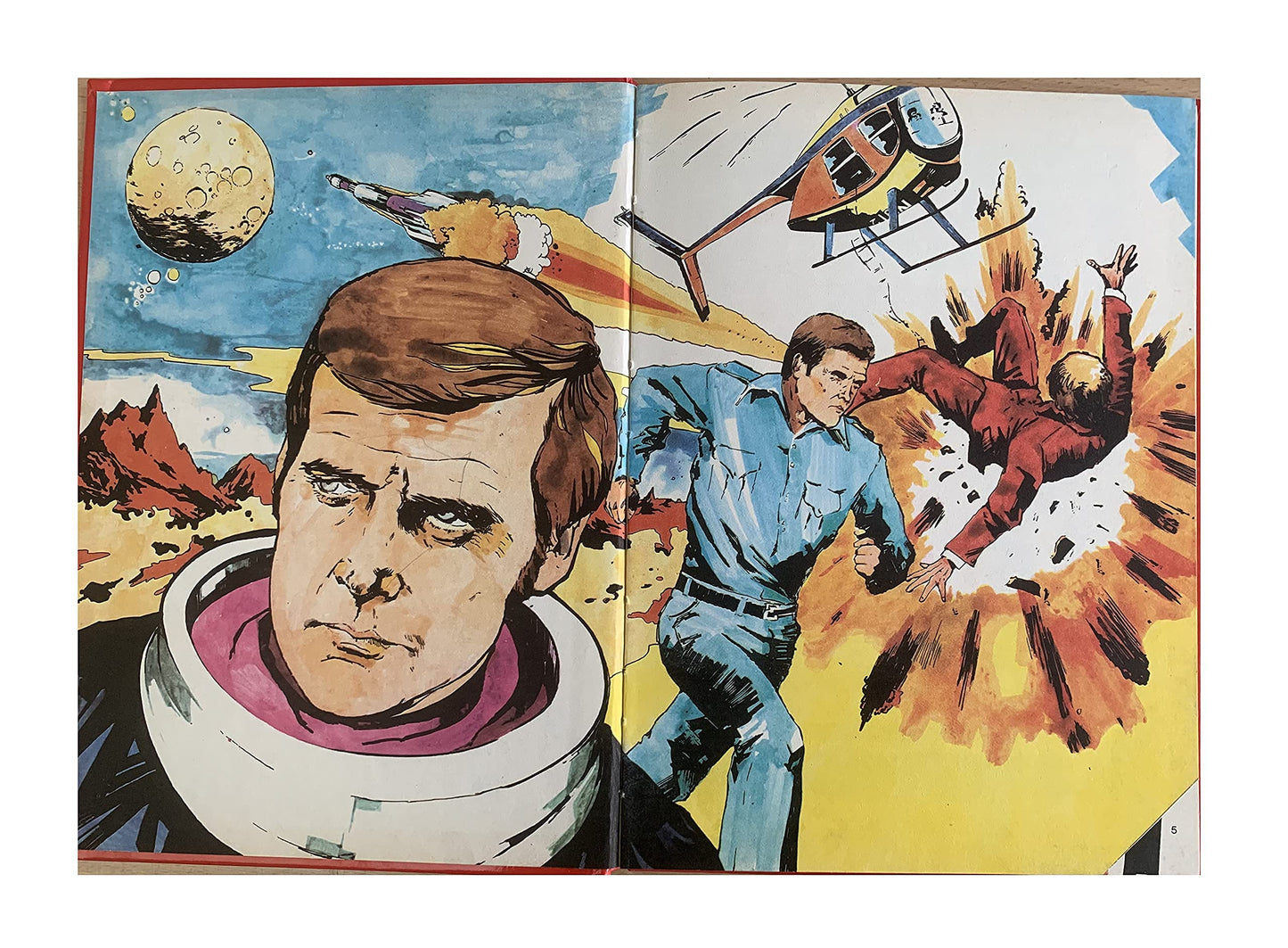 Vintage The Six Million Dollar Man Annual 1977