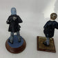Vintage 1984 Dr Doctor Who Fine Art Castings Set Of 4 80mm Pewter Pre Painted Figures - 1st, 2nd, 4th & 5th Doctor, Jamie, Cyberman