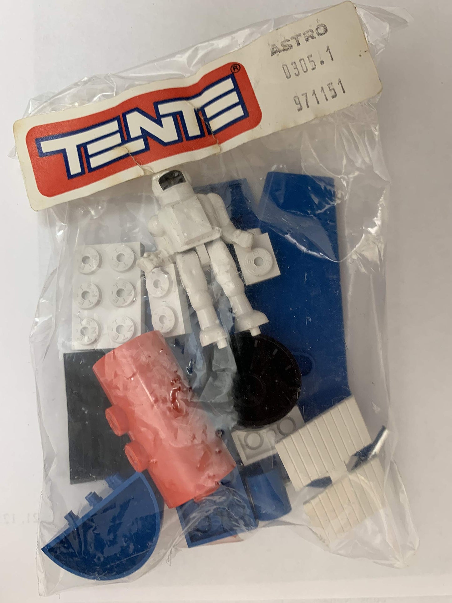 Vintage 1970's Tente Astro Jet Building Blocks Toy Set No. 06305 - A Chad Valley Construction Toy By Denys Fisher - Shop Stock Room Find