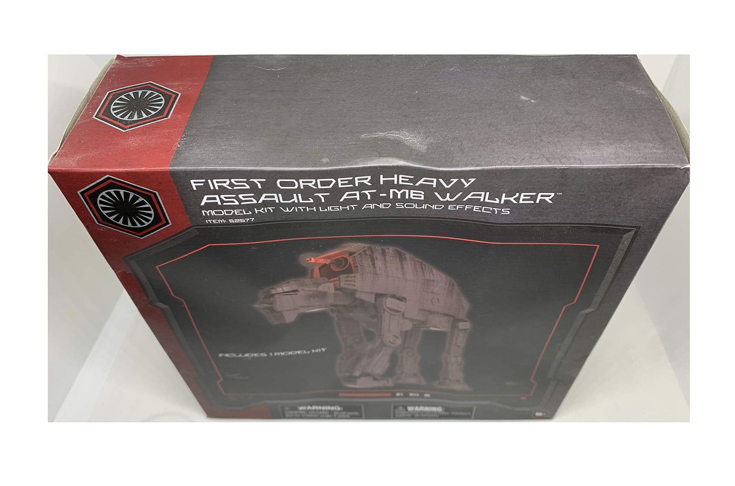Disney Star Wars Galaxy’s Edge Exclusive First Order Heavy Assault AT-M6 Vehicle Snap Type Model Kit With Light And Sound Effects - Mint In Sealed Box