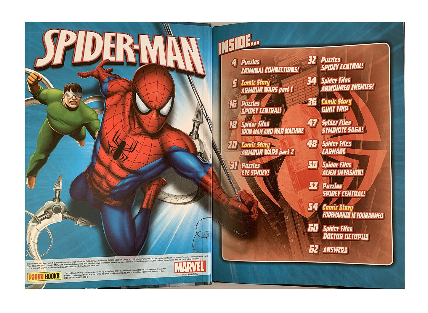 Marvel Spider-Man Annual 2014 - Shop Stock Room Find