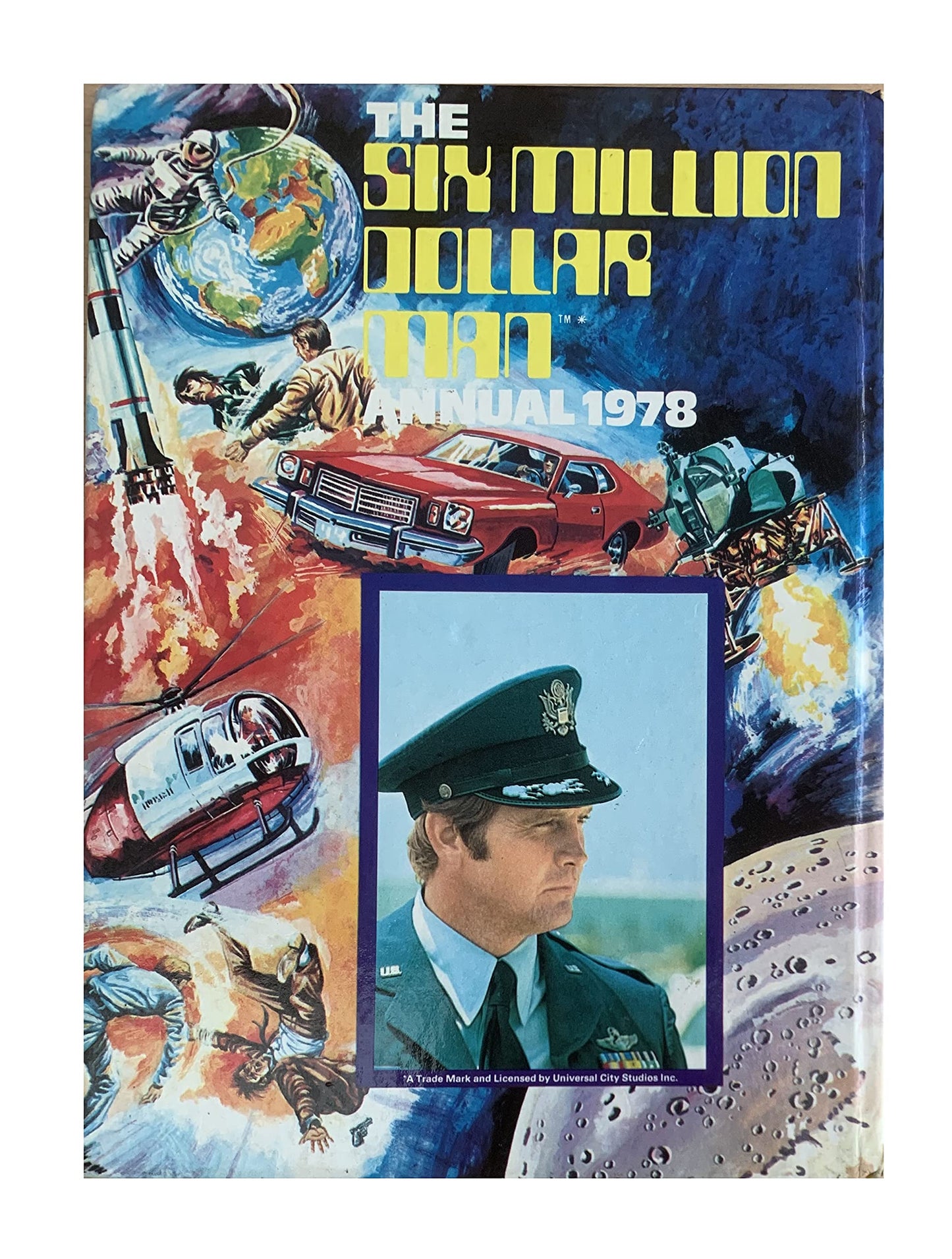 Vintage The Six Million Dollar Man Annual 1978