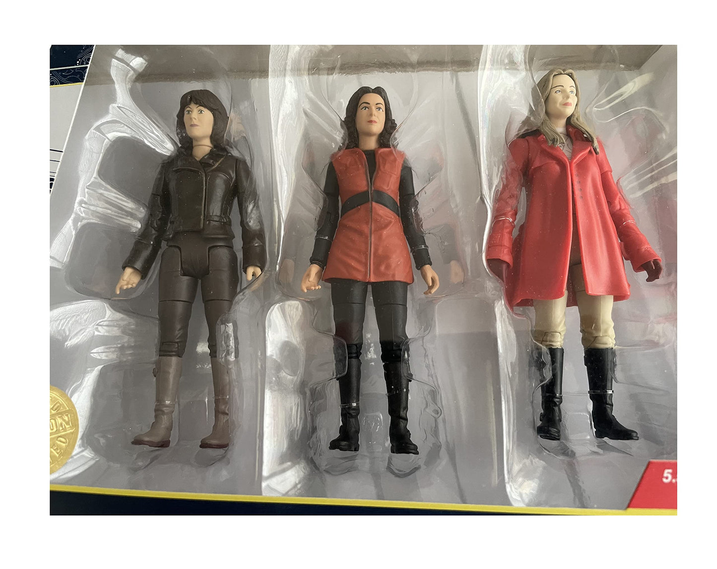 Dr Doctor Who Companions Of The Third & Fourth Doctor Collector Action Figure set - Brand New Factory Sealed.