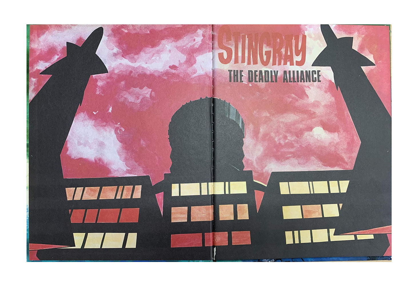 Vintage Gerry Andersons Stingray The Deadly Alliance Annual Style Story Book 1966