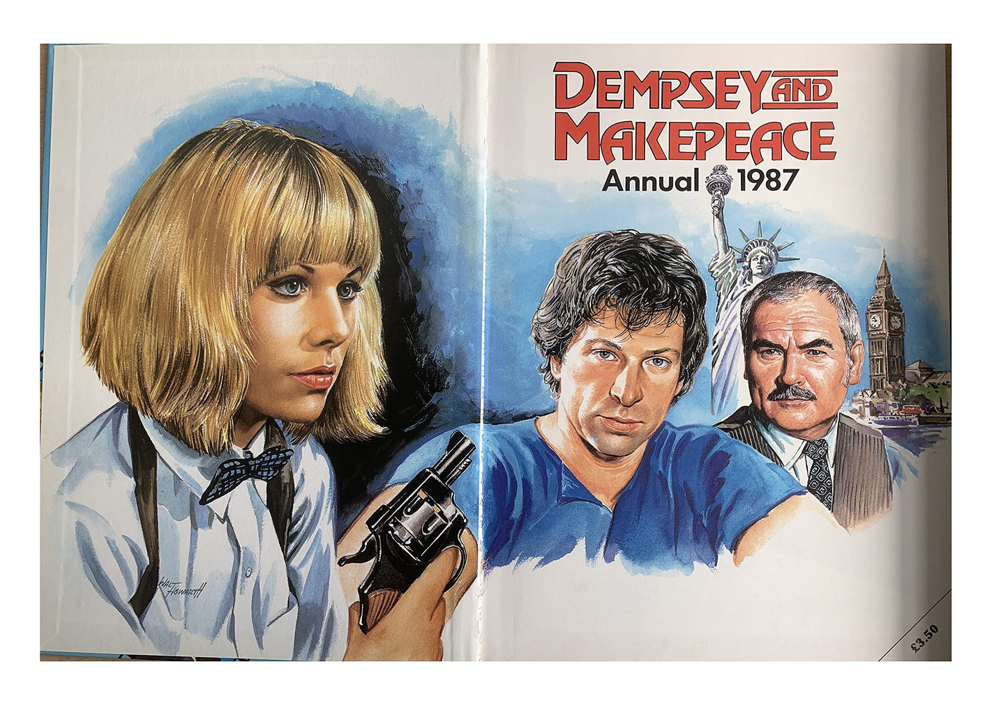 Vintage Dempsey And Makepeace Annual 1987 - Shop Stock Room Find