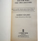 Doctor Who And The Two Doctors Target Paperback Novel Second Edition 1985 By Robert Holmes