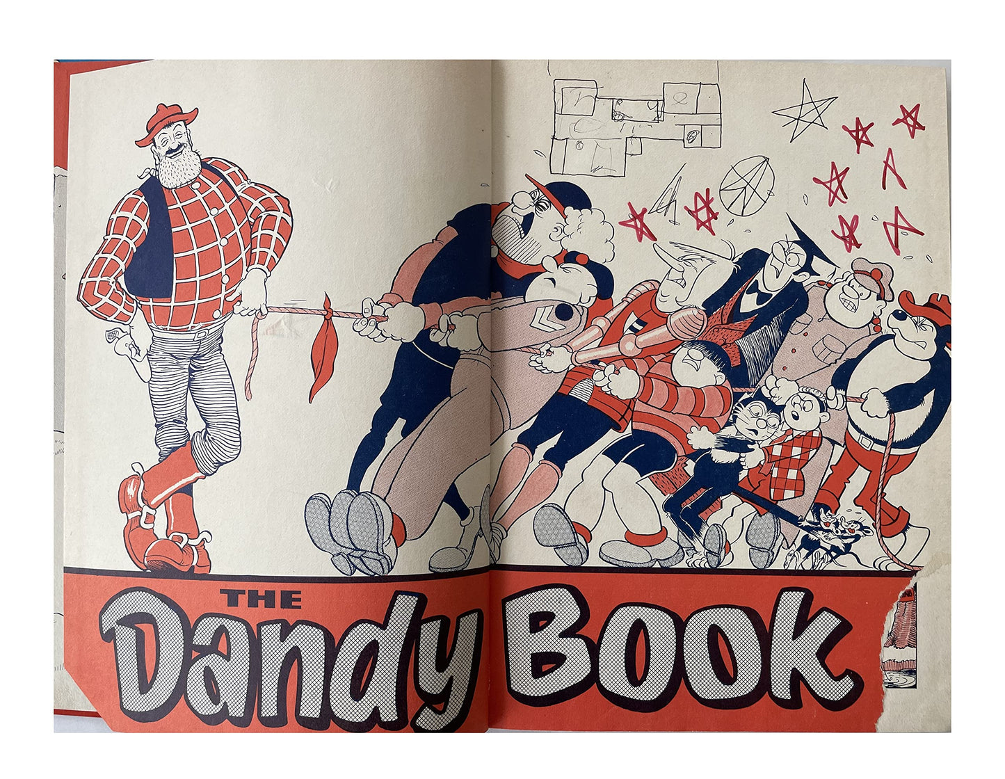 Vintage 1977 The Dandy Book Annual
