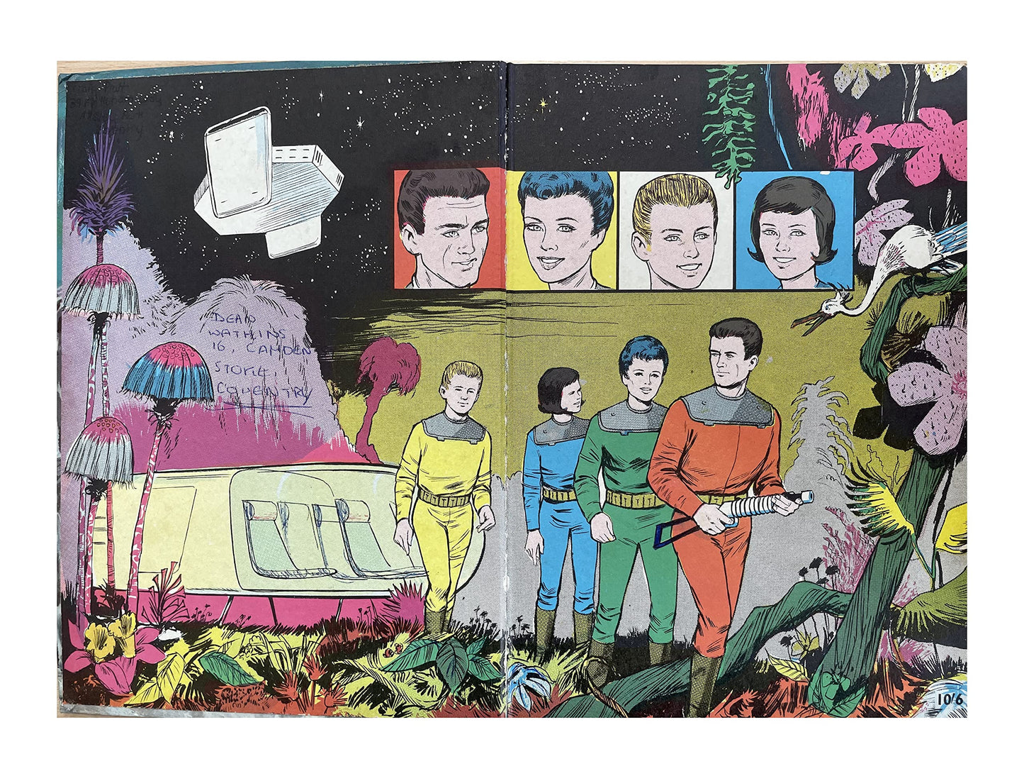 Vintage Space Family Robinson - Lost In Space Annual 1967