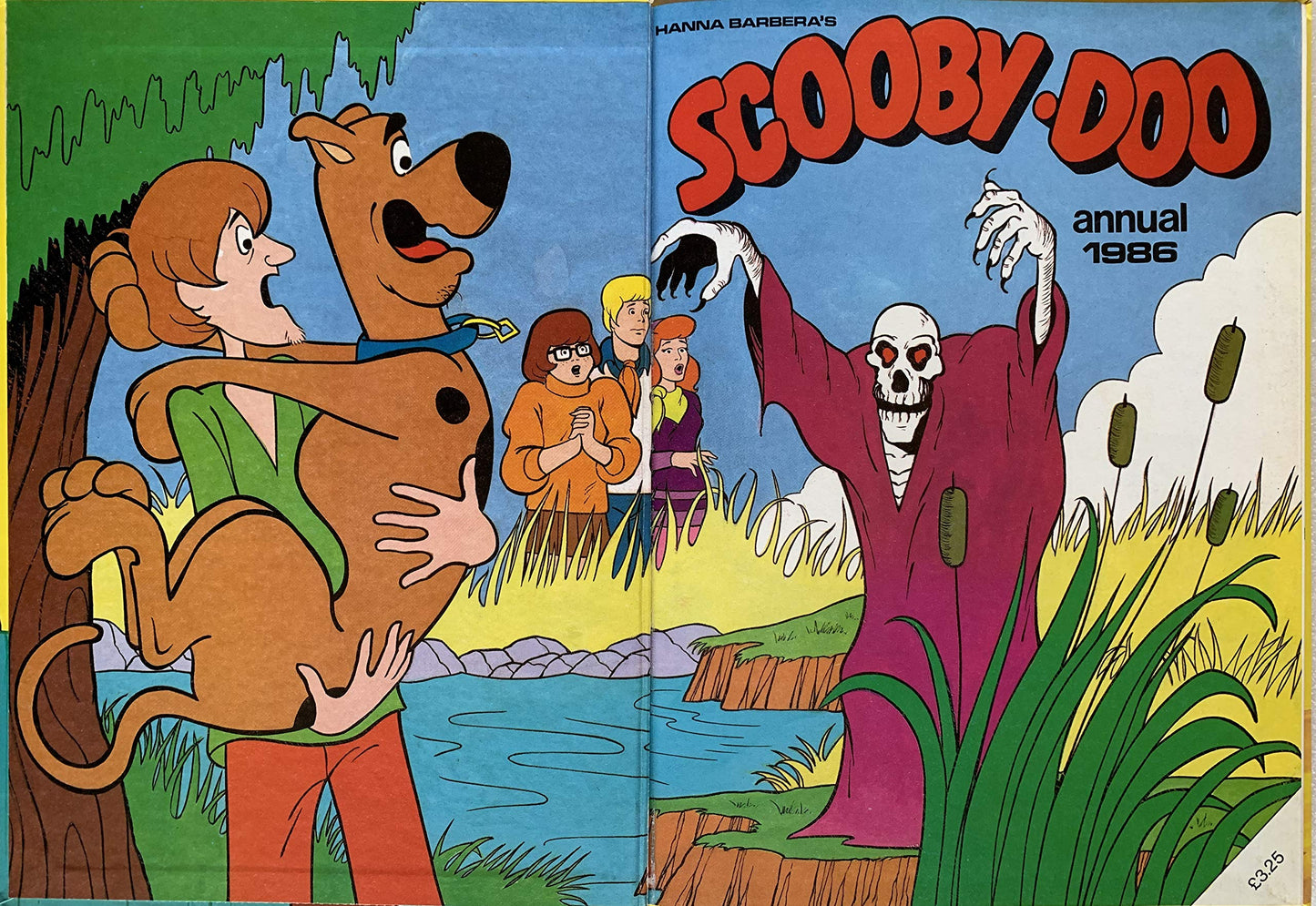 Vintage Scooby-Doo Annual 1986 - Shop Stock Room Find