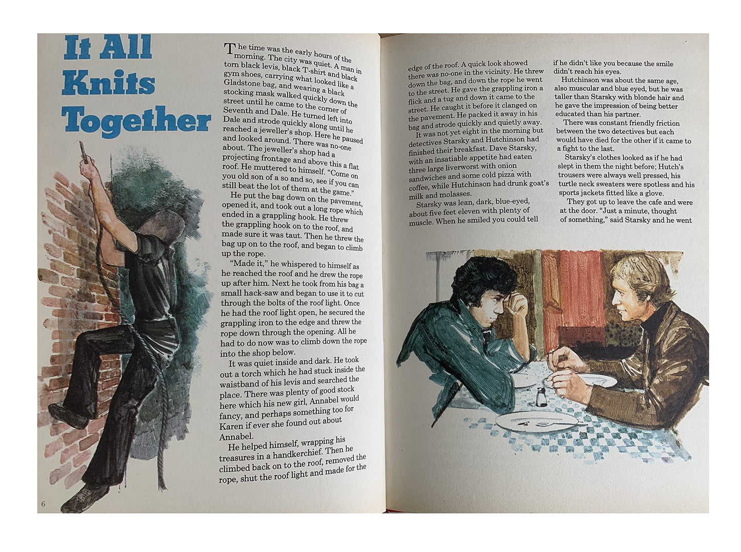 Vintage 1978 Starsky And Hutch Annual - Unsold Shop Stock Room Find