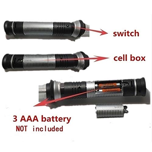 Star Wars Style Lightsaber Twin Pack Of 2 Toy Laser Sword with Sound Effects and Lights And Link Together - Shop Stock Room Find