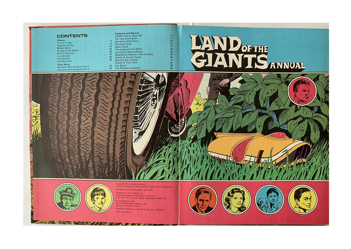 Vintage Land Of The Giants Annual 1970