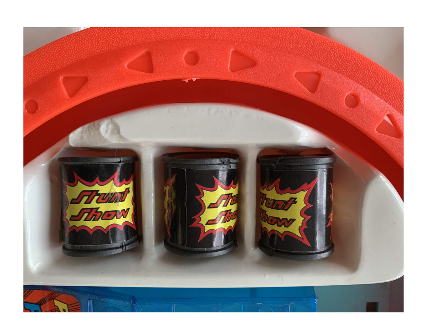 Vintage 1970s 2 In 1 Dare Devil Loop The Loop & Barrel Leap Stunt Car Set - Shop Stock Room Find