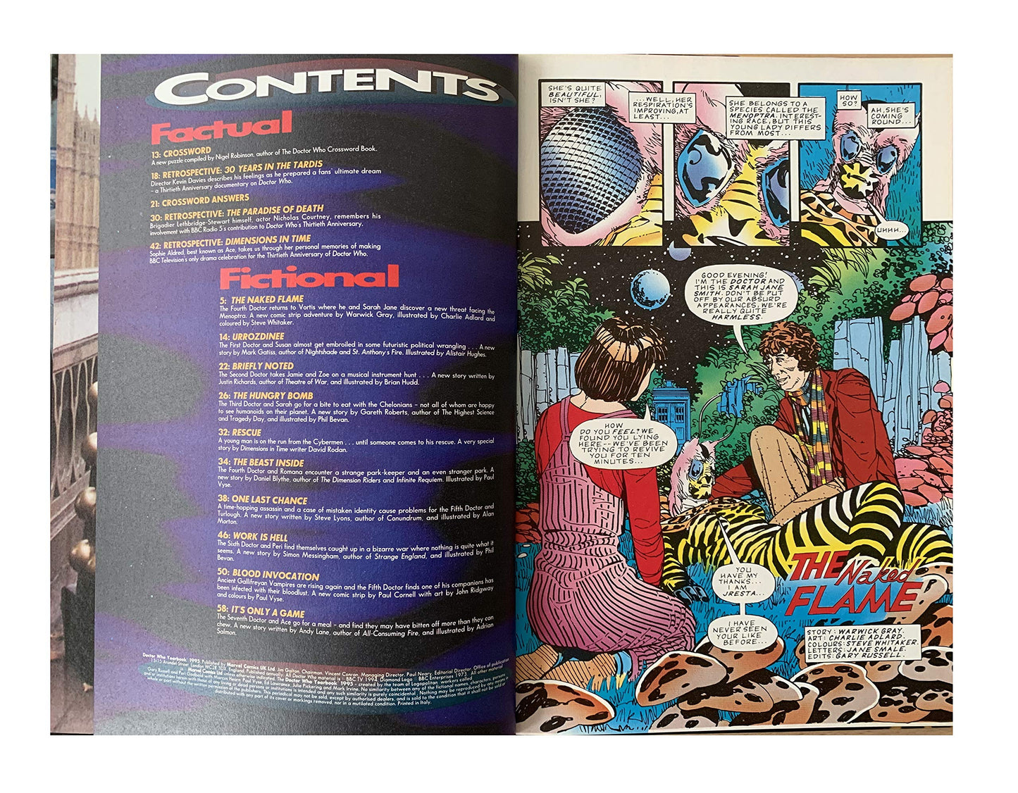 Vintage Doctor Who Yearbook 1995 Annual Style Hardback Book  - Brand New Shop Stock Room Find