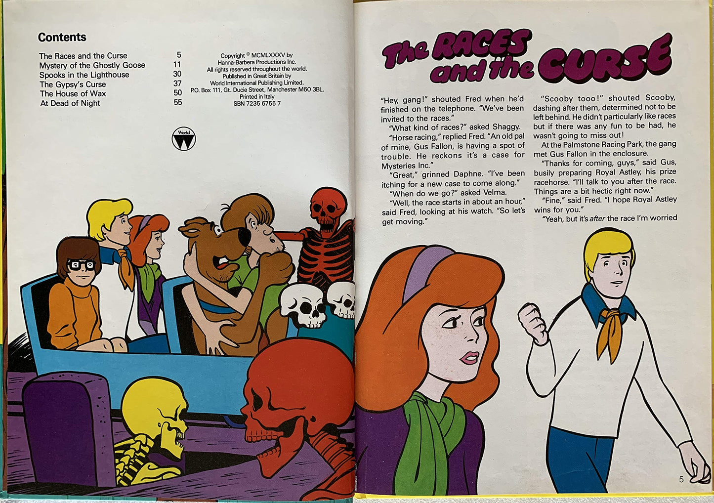 Vintage Scooby-Doo Annual 1986 - Shop Stock Room Find