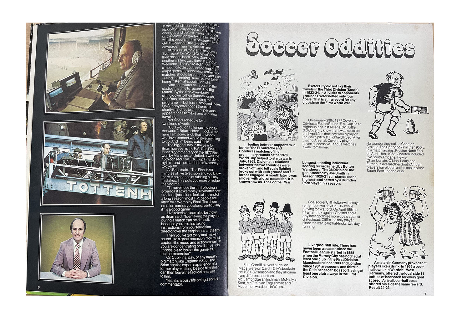 Vintage The Sun Soccer Annual 1978