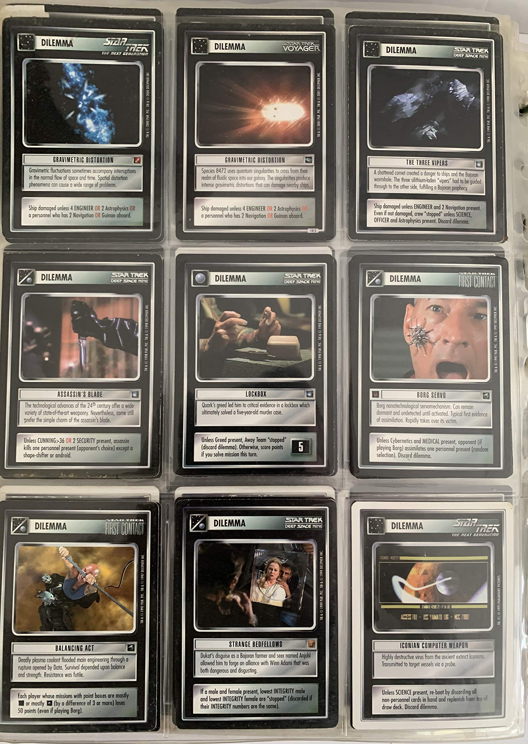star trek ccg rare card list Vintage 1990 Star Trek Customizable Card Game CCG Set Of 1325 Assorted – Midas Touch Toys, Games And Collectables