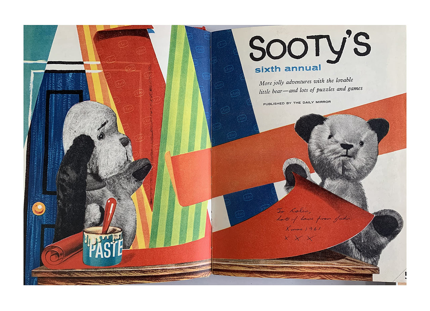 Vintage 1961 Sooty's Sixth Annual 1962