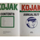 Vintage Kojak Annual 1977