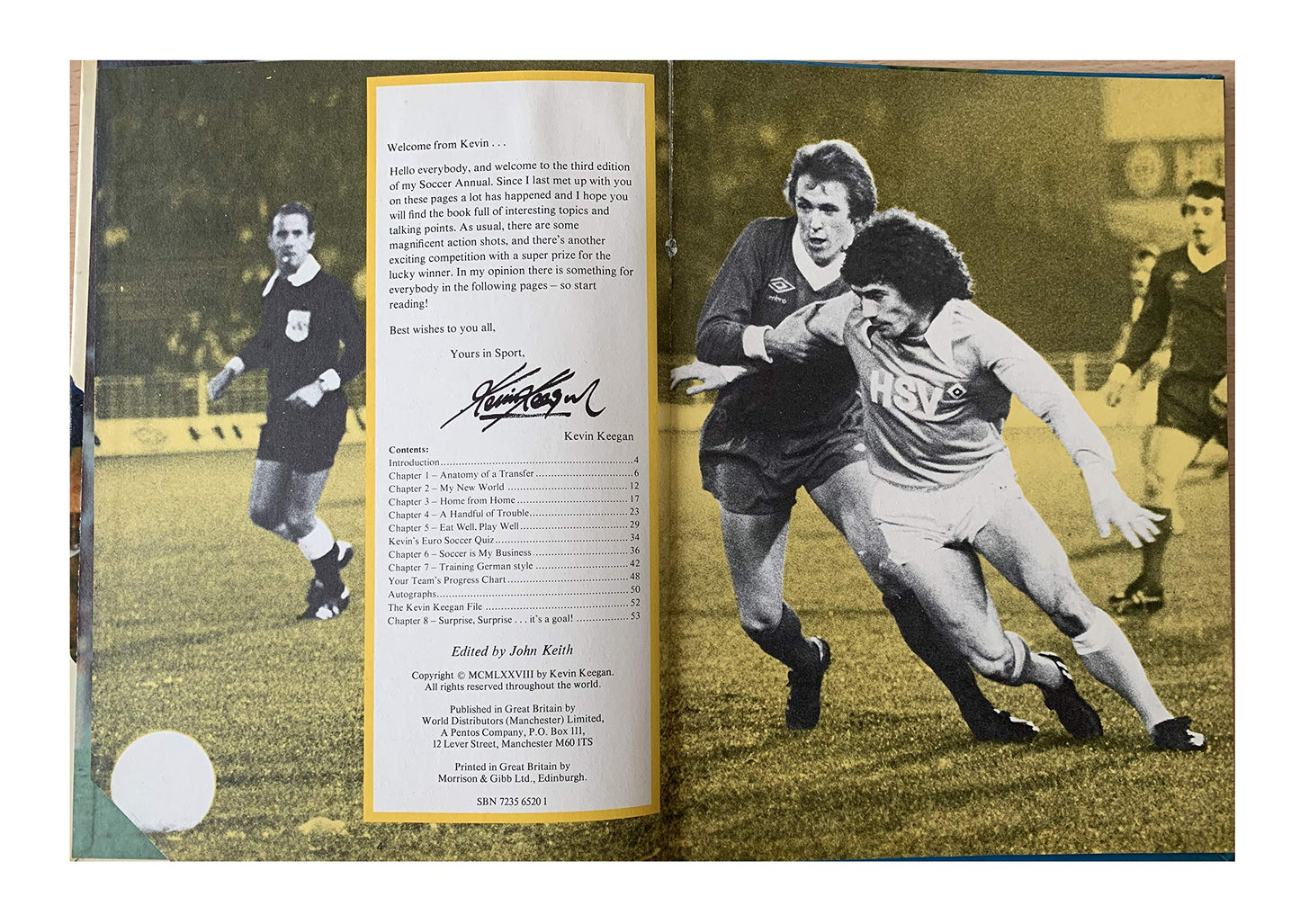 Vintage Kevin Keegan's Soccer Annual 1979