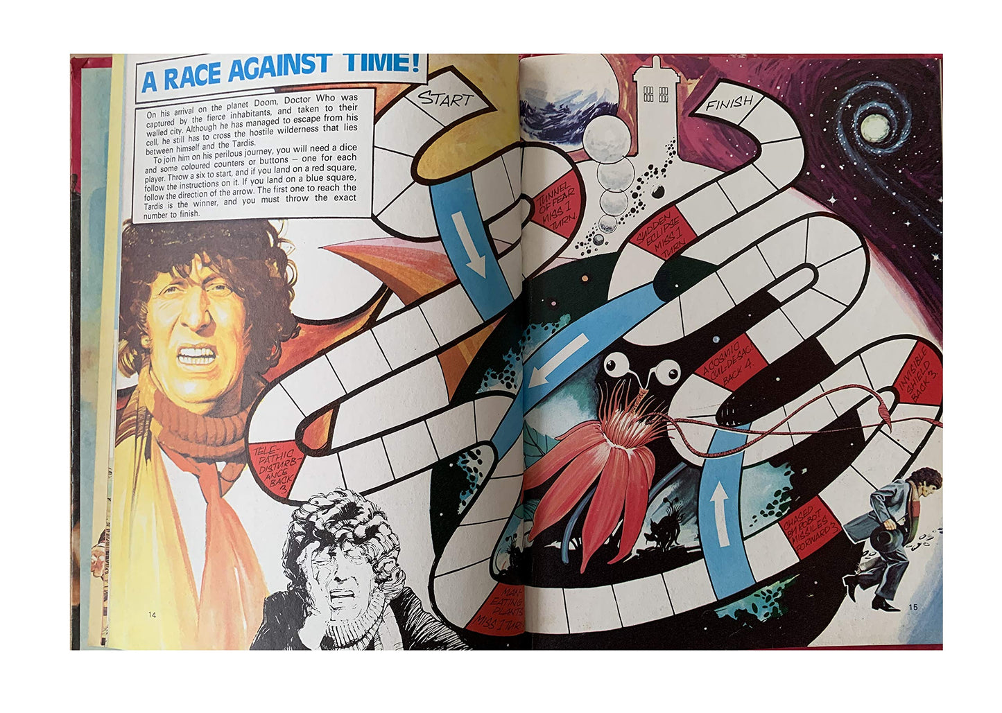 Vintage The Dr Who Annual 1978 Starring Tom Baker