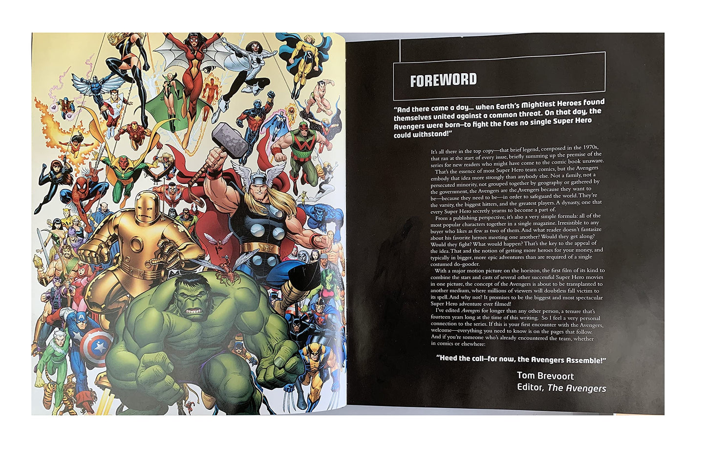 Vintage 2012 Marvel The Avengers - The Ultimate Guide To Earths Mightiest Heroes - Large Hardback Book