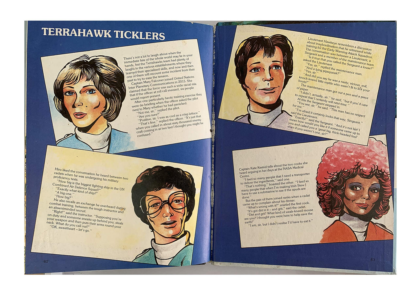 Vintage Gerry Anderson & Christopher Burr's Terra Hawks Annual 1984