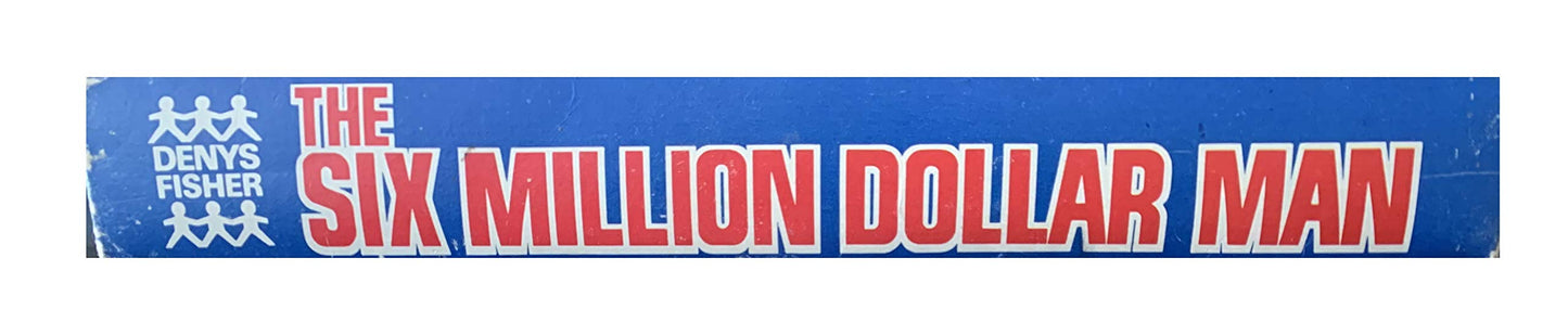 Vintage Denys Fishers 1975 The Six Million Dollar Man Board Game - Fantastic Condition Complete In The Original Box