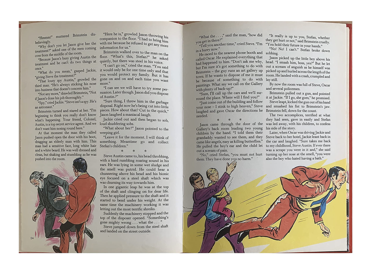 Vintage The Six Million Dollar Man Annual 1977