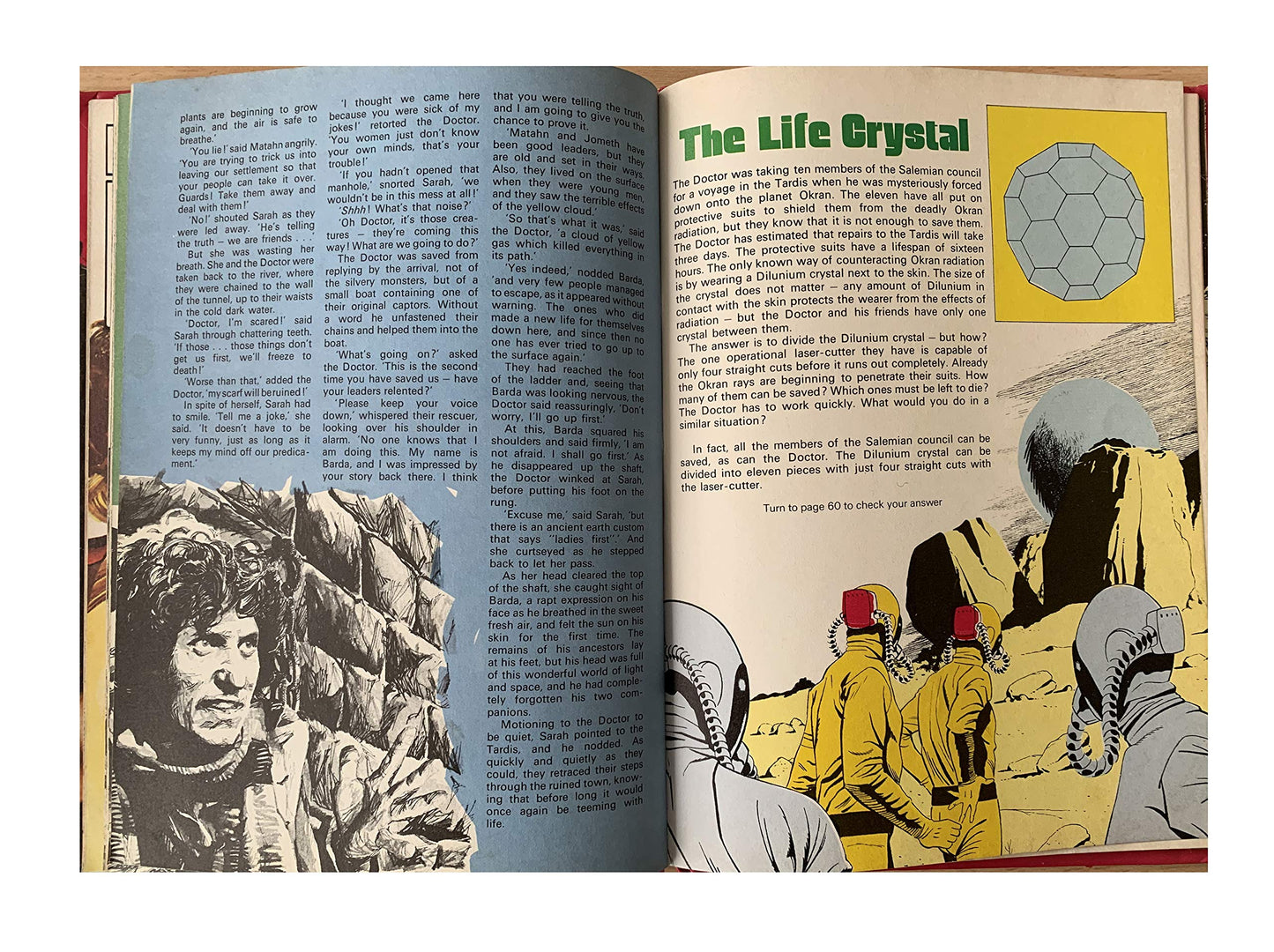Vintage The Dr Who Annual 1978 Starring Tom Baker
