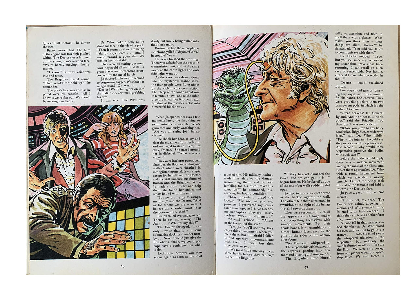 Vintage The Dr Who Annual 1974 Starring Jon Pertwee