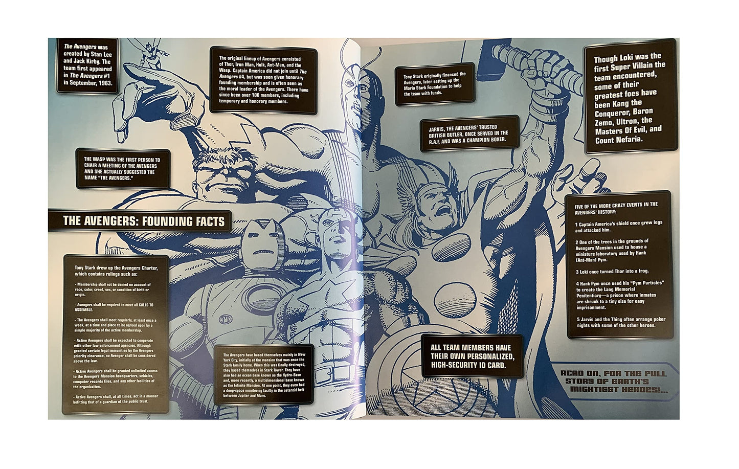 Vintage 2012 Marvel The Avengers - The Ultimate Guide To Earths Mightiest Heroes - Large Hardback Book