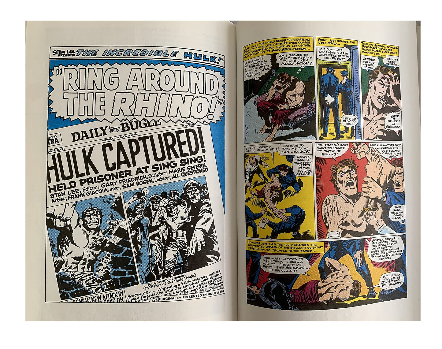 Vintage Marvels The Hulk Annual 1984