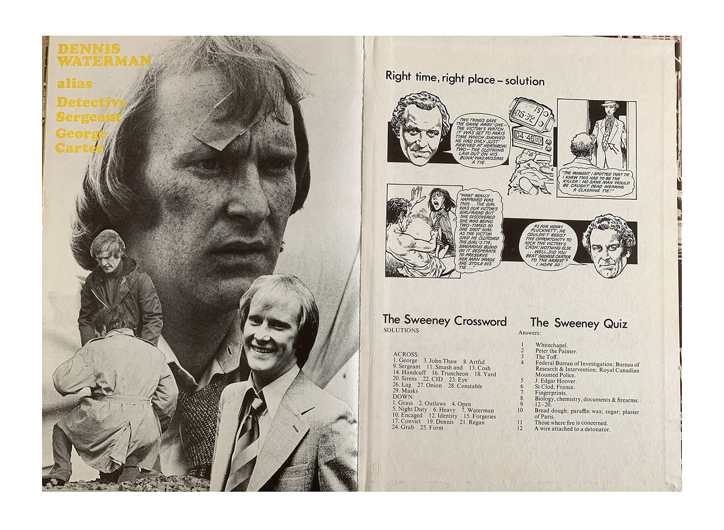Vintage The Sweeney Annual 1978