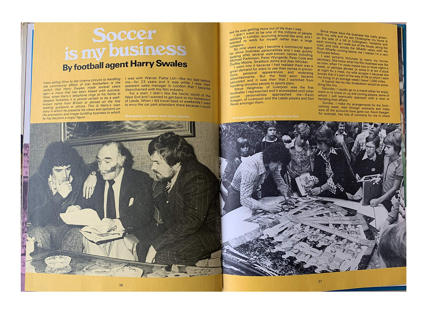 Vintage Kevin Keegan's Soccer Annual 1979