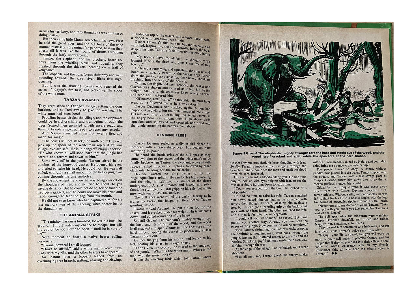 Vintage Edgar Rice Burroughs Tarzan Annual 1974
