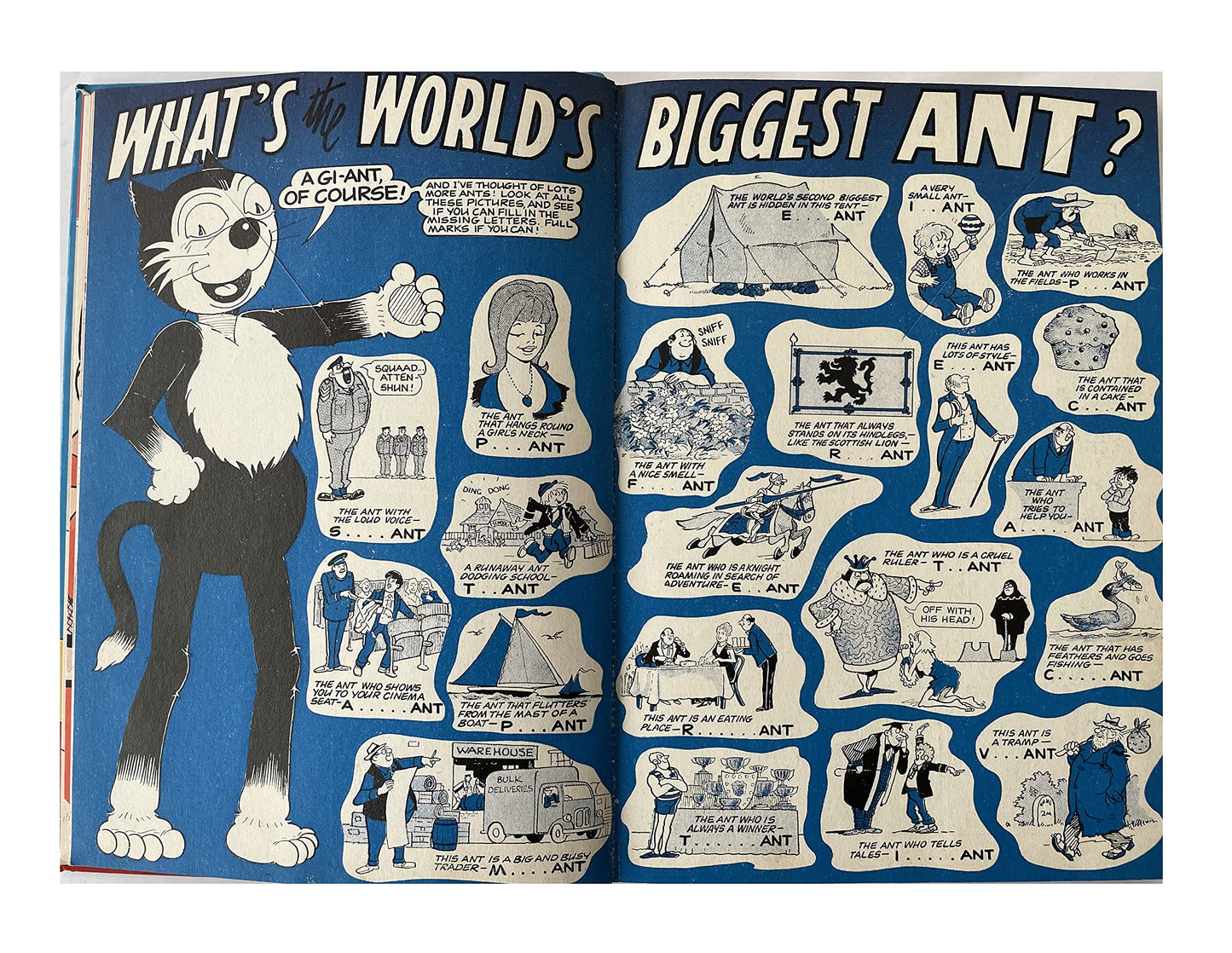 Vintage 1977 The Dandy Book Annual