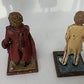 Vintage 1984 Dr Doctor Who Fine Art Castings Set Of 4 80mm Pewter Pre Painted Figures - 1st, 2nd, 4th & 5th Doctor, Jamie, Cyberman