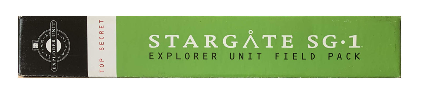 Vintage Ultra Rare 2003 Stargate SG-1 Explorer Unit Field Pack Year Two - Includes CD-Rom, Photos, Poster, Sticker, I.D Badges, Pin, Keyring & Classified Information - Former Shop Display Set