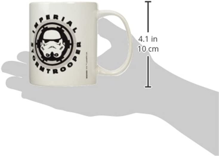 Star Wars 2015 The Force Awakens - Imperial Stormtrooper Logo 330ml Ceramic Mug - Brand New Shop Stock Room Find