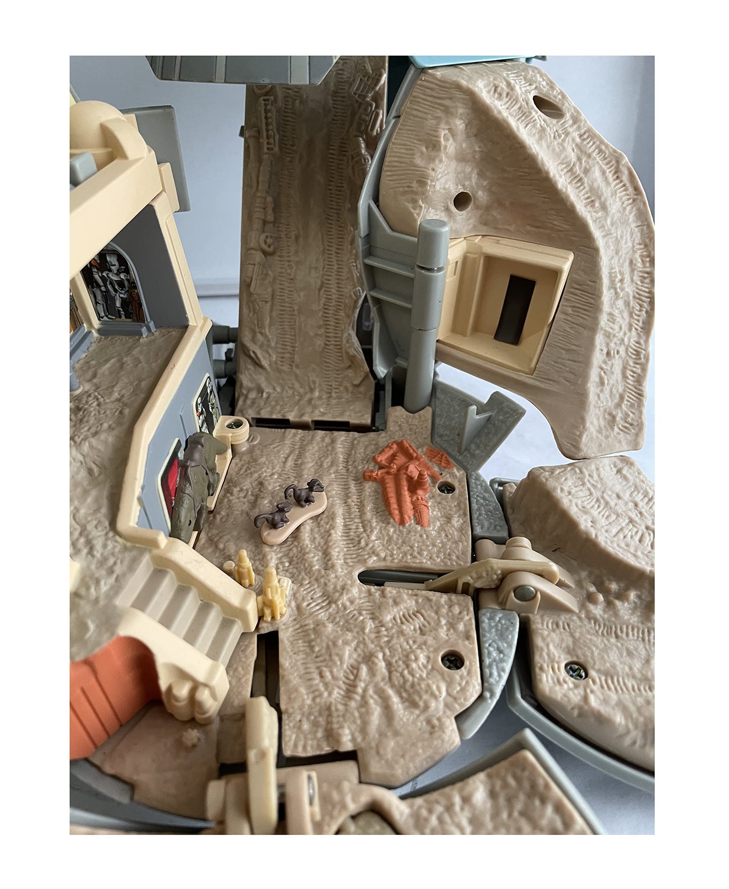 Vintage 1993 Star Wars A New Hope Micro Machines Double Takes Death Star Action Play Set Double Action Transforming Into Tatooine - In The Original Box