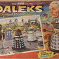 Vintage 1965 Dr Doctor Who And The Daleks Wooden Stand-Up Jigsaw Puzzle - Surrounded Complete With Stands And In The Original Box …