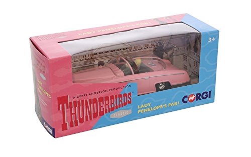 Corgi Classic Thunderbirds Lady Penelope's FAB 1 car with figures and full working features diecast model …