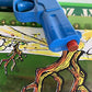 Vintage 1970's Louis Marx Toys - Combat Zone Shooting Gallery - Complete And Fully Working In The Original Box