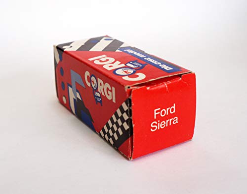 Vintage 1985 Corgi Die-Cast Scale Model Ford Sierra 2.3 Ghia Vehicle 1:59 Scale Replica Car Brand New In The Original Red Box.