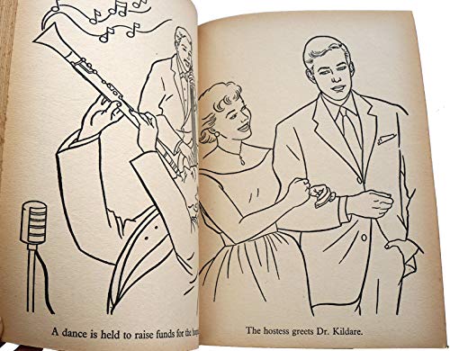 Dr Kildare Vintage 1963 A Story Colouring Book By Purnell - Authorized Edition Based On The Television Series …