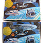 Vintage 1993 Star Trek The Next Generation USS Enterprise NCC-1701D, Shuttlecraft Goddard & Shuttlecraft Magellan 100 Piece Jigsaw Puzzle